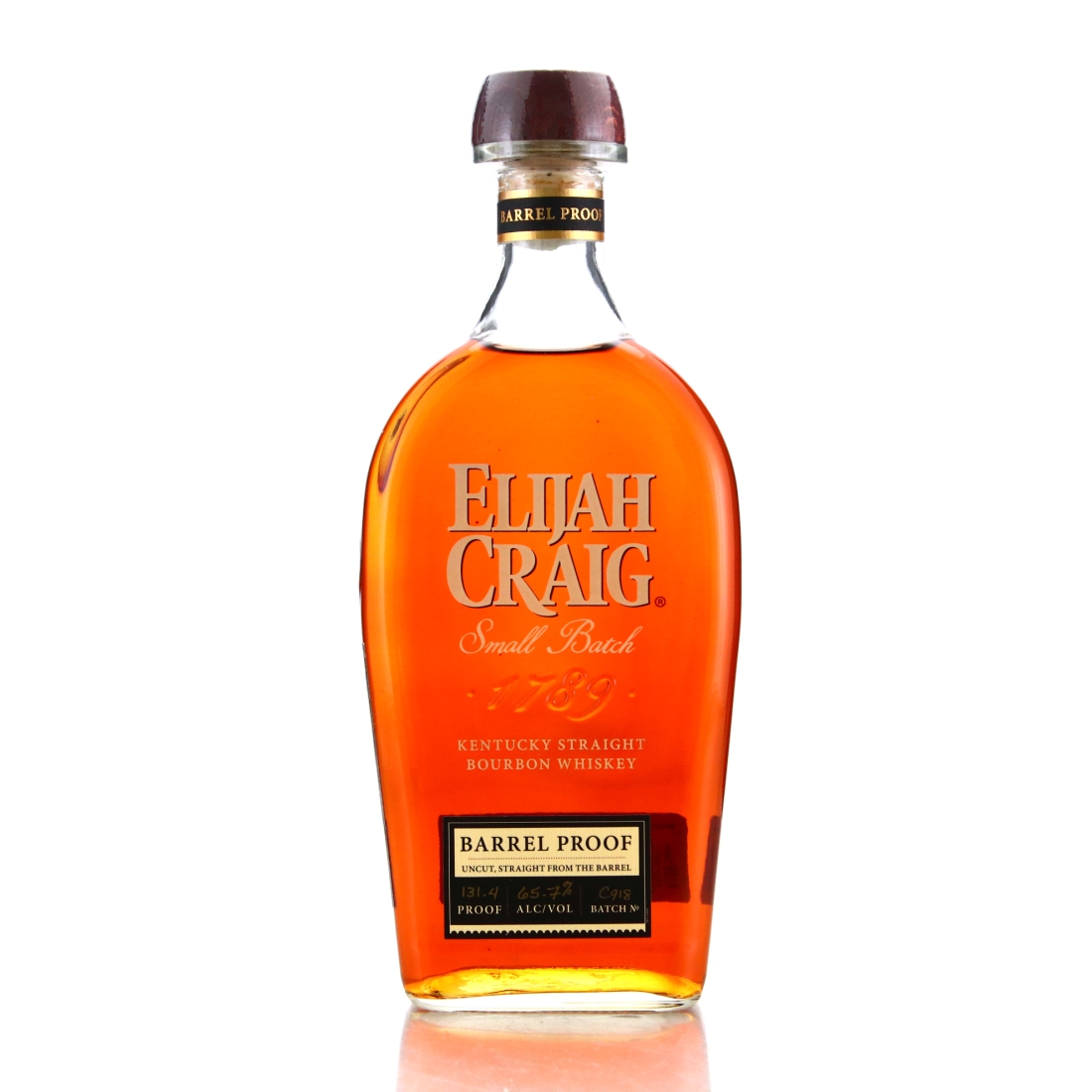 Elijah Craig Barrel Proof Bourbon 2018 Release 70cl / Batch #C918