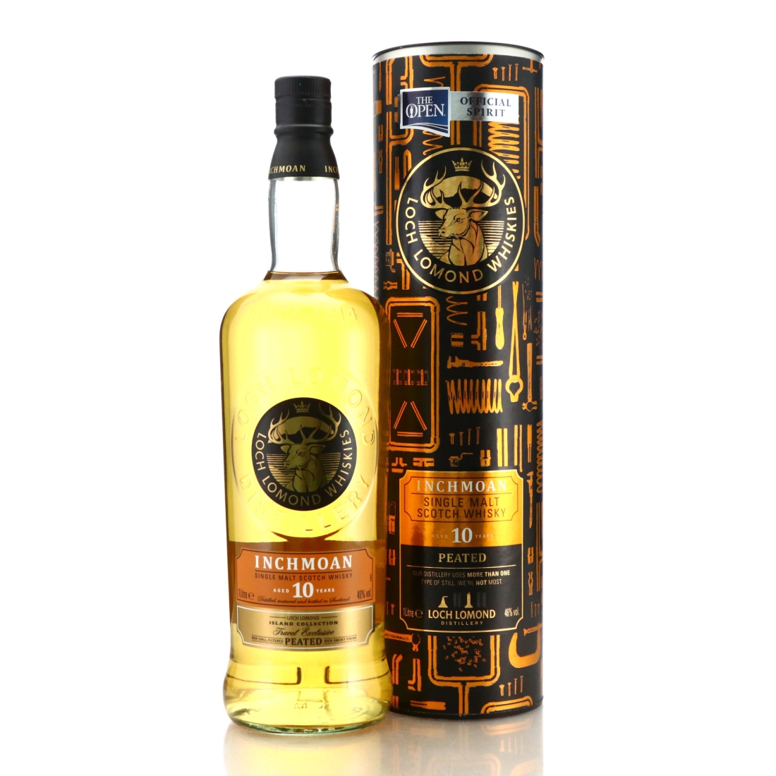 Inchmoan 10 Year Old Peated Single Malt 1 Litre
