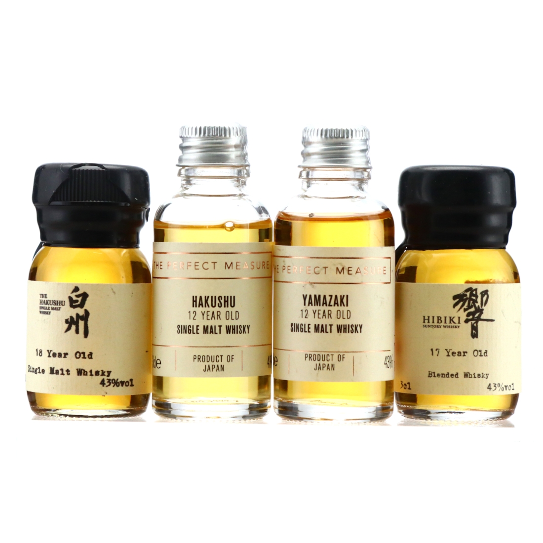 Japanese Whisky Sample x 4