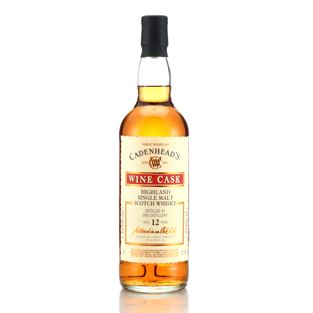 Glen Ord 2010 Cadenhead's 12 Year Old Wine Cask