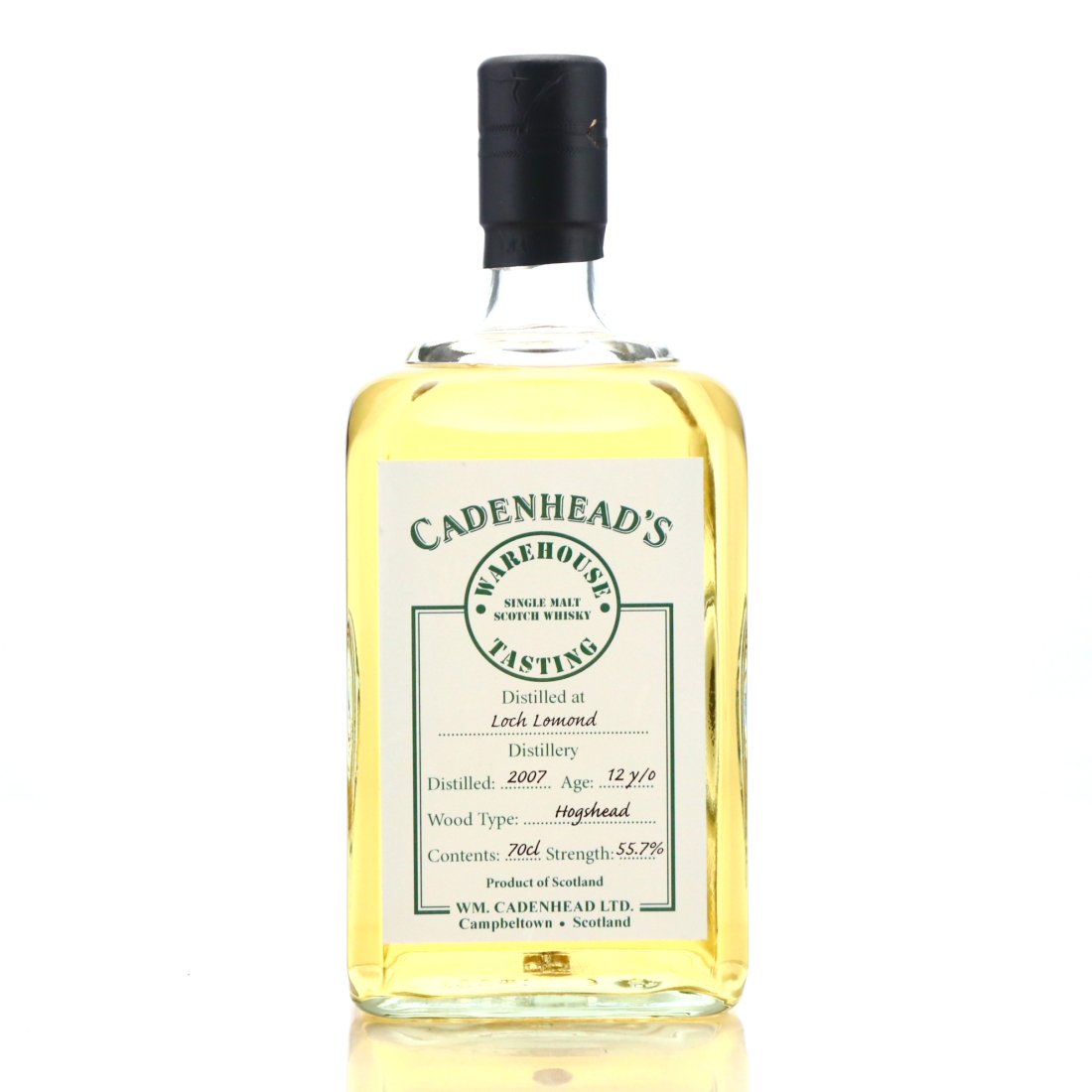 Loch Lomond 2007 Cadenhead's 12 Year Old Warehouse Tasting