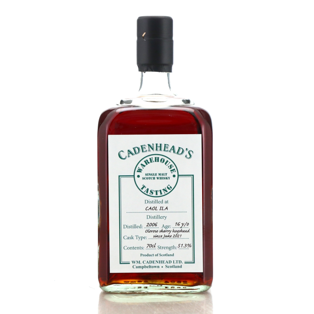 Caol Ila 2006 Cadenhead's 16 Year Old Warehouse Tasting