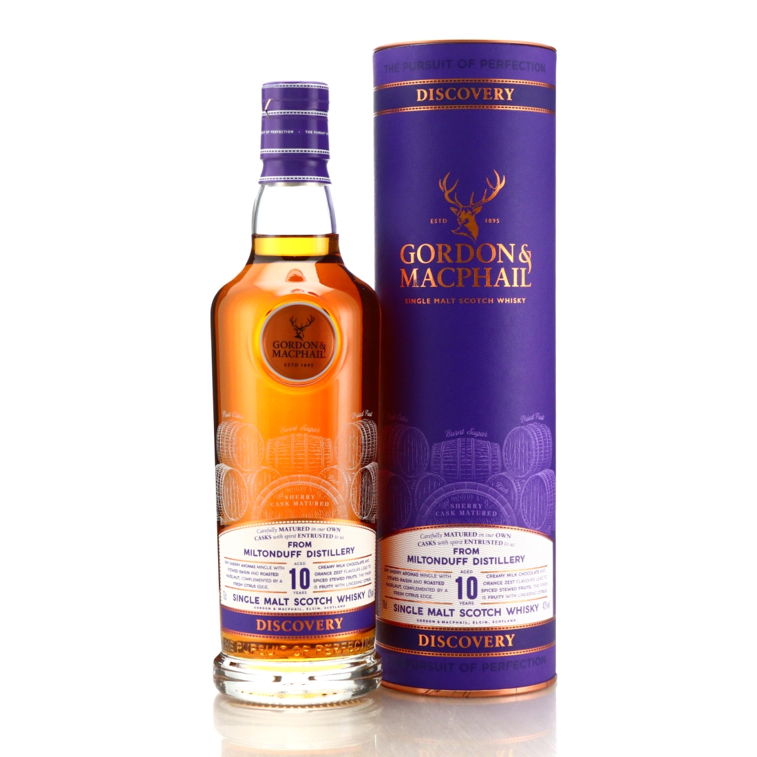 Miltonduff 10 Year Old Gordon and MacPhail Discovery