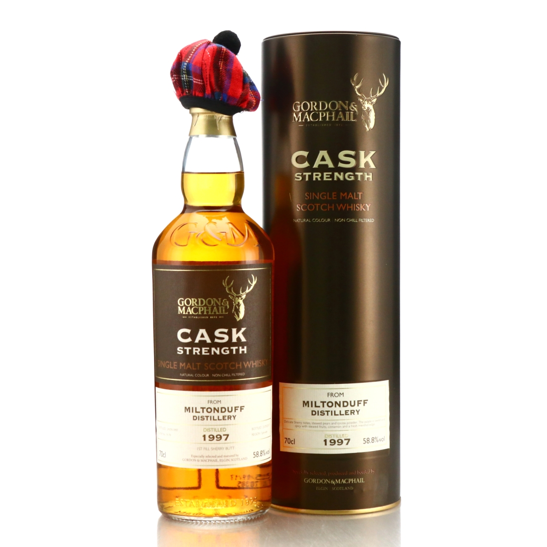 Miltonduff 1997 Gordon and MacPhail Cask Strength