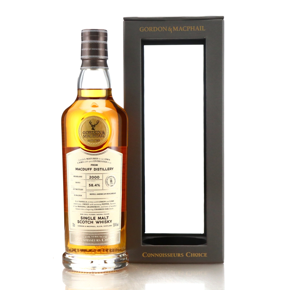 Macduff 2000 Gordon and MacPhail 18 Year Old Batch #18/053