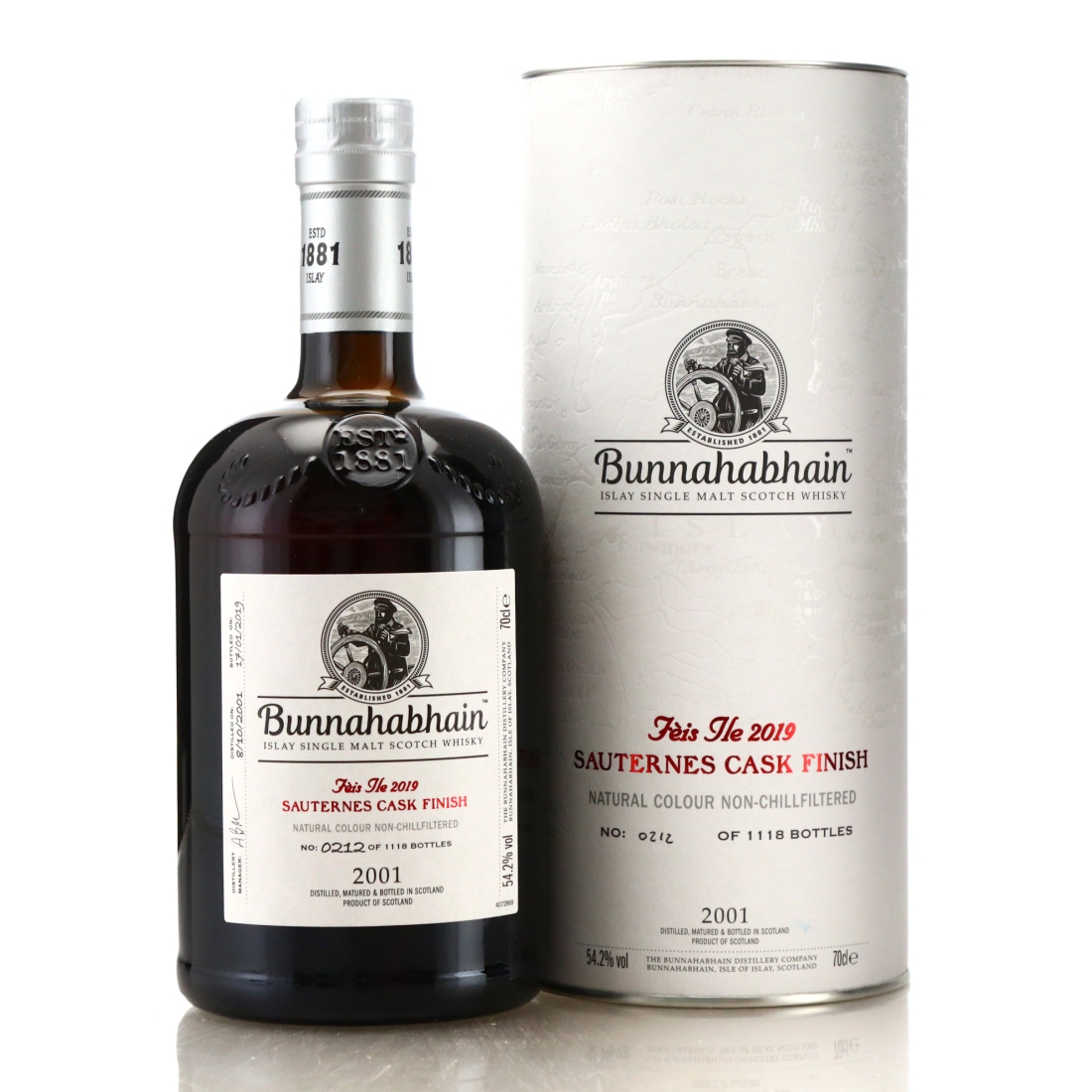 Bunnahabhain 2001 Sauternes Cask Finish / Feis Ile 2019
