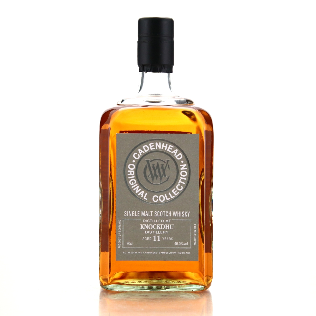 Knockdhu Single Malt 11 Year Old Cadenhead's Original Collection
