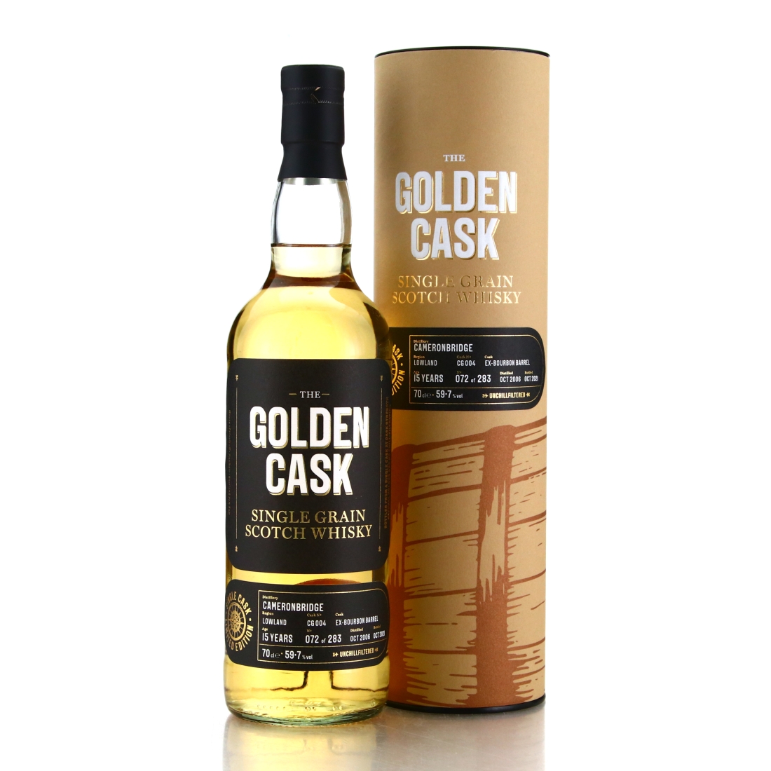 Cameronbridge 2006 Golden Cask 15 Year Old
