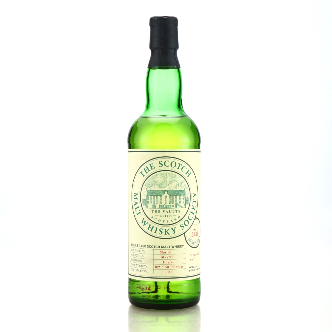 Macallan 1987 SMWS 10 Year Old 24.38