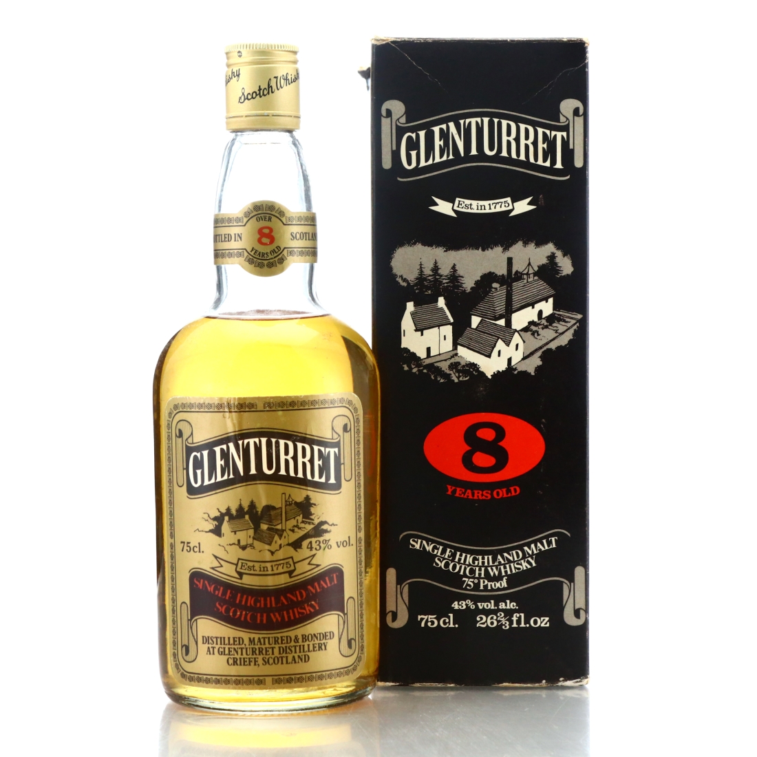 Glenturret 8 Year Old 1980s