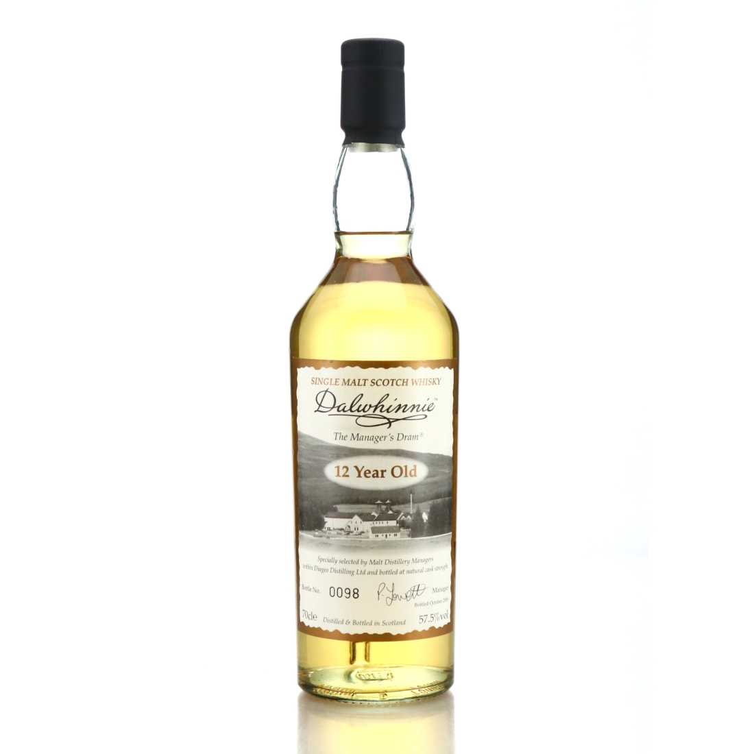 Dalwhinnie 12 Year Old Manager's Dram 2009