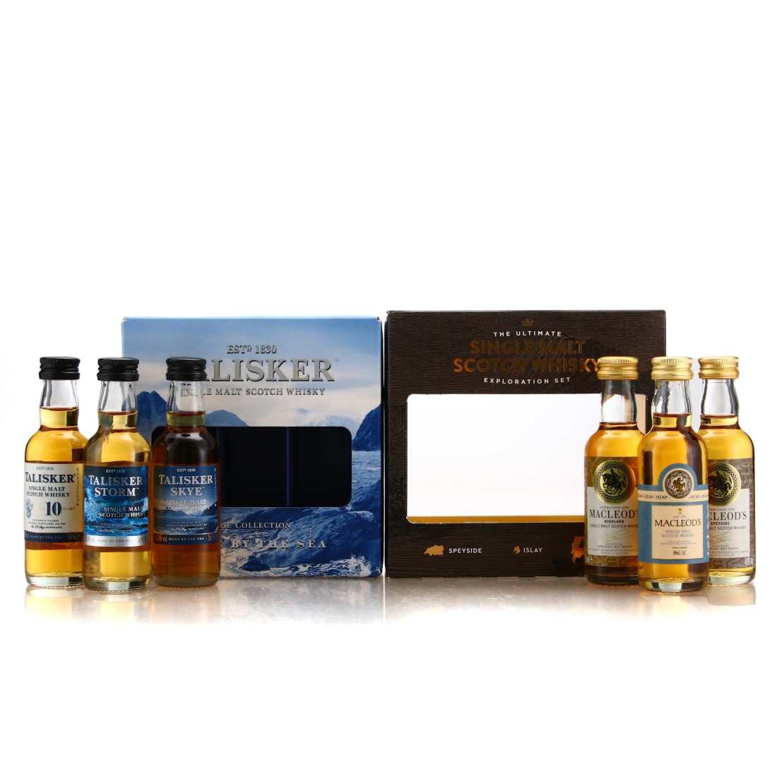 Single Malts Miniatures x 6 includes Talisker