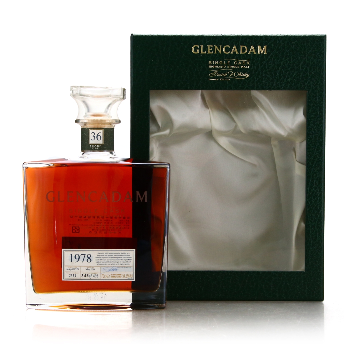 Glencadam 1978 Single Cask 36 Year Old #2333