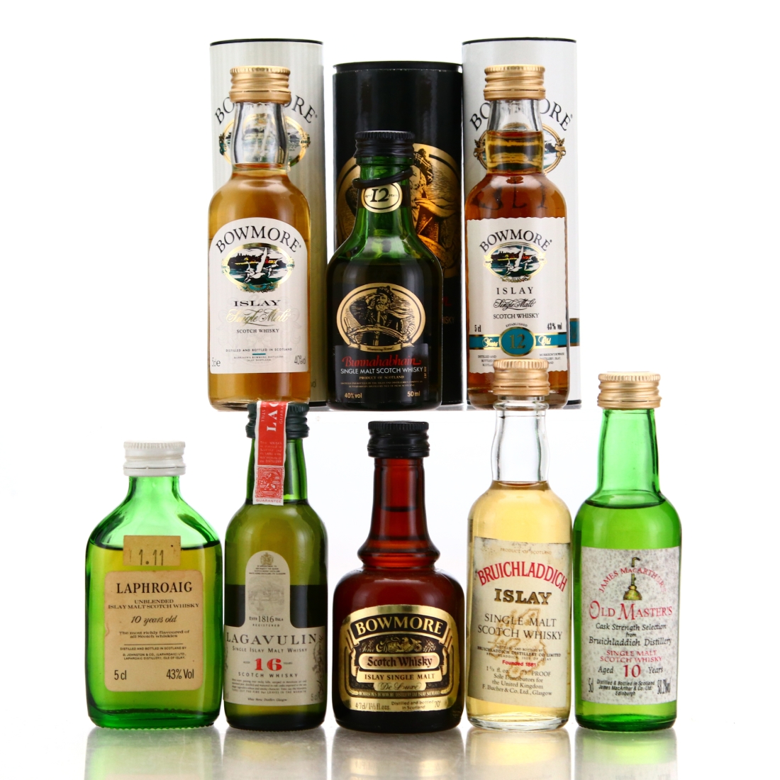 Islay Single Malt Miniatures x 8
