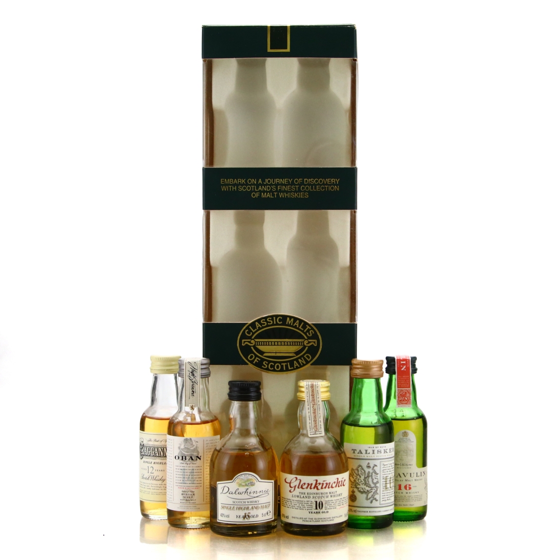 Classic Malts Miniatures x 6 1990s