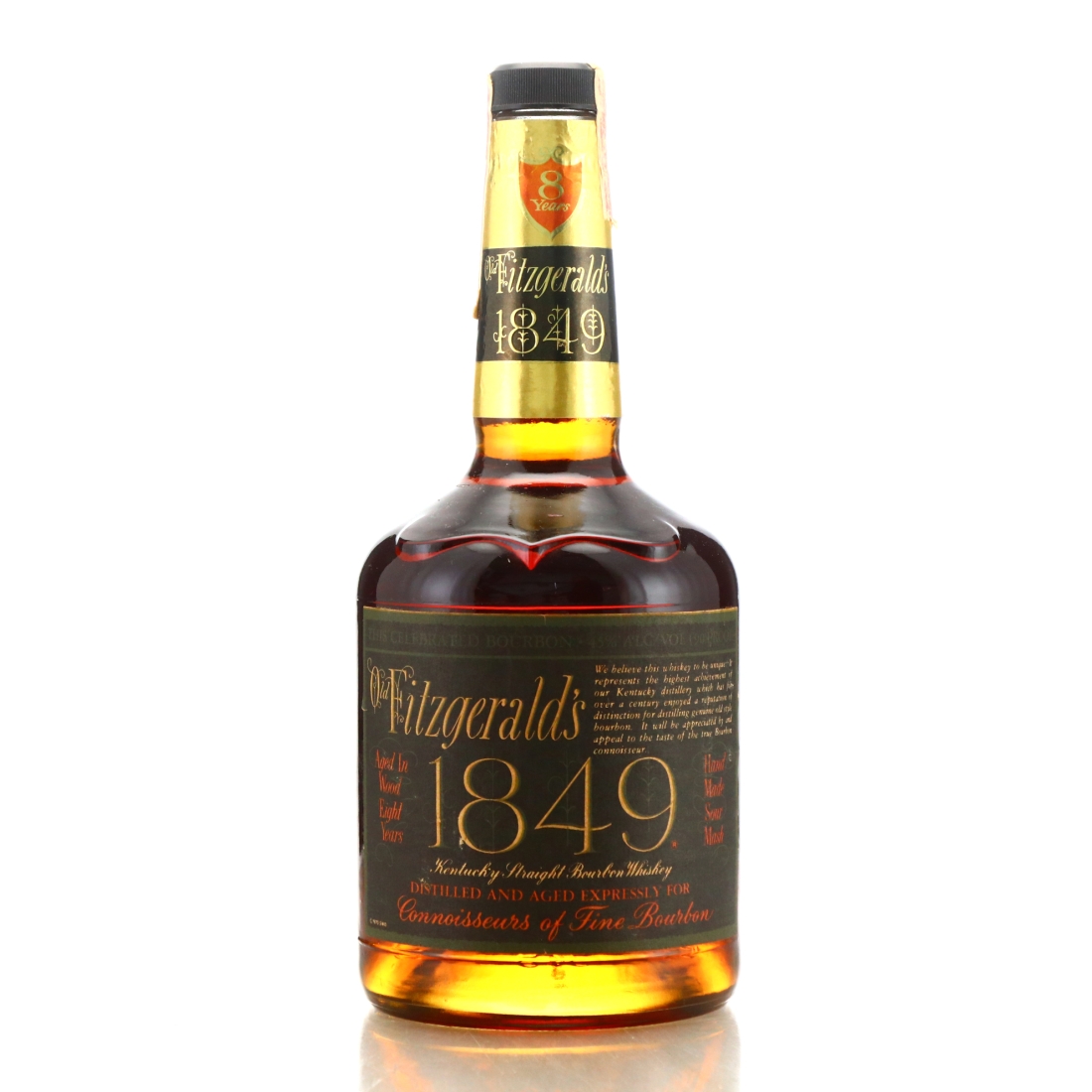 Old Fitzgerald '1849' 8 Year Old Kentucky Straight Bourbon 1990 / Stitzel-Weller