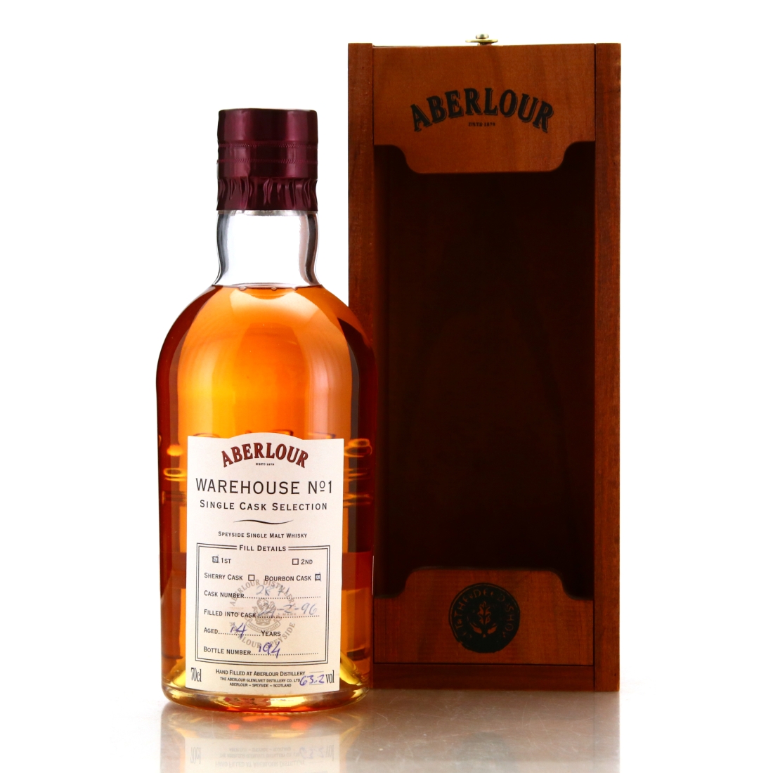 Aberlour 1996 Warehouse No.1 Bourbon Cask #2871