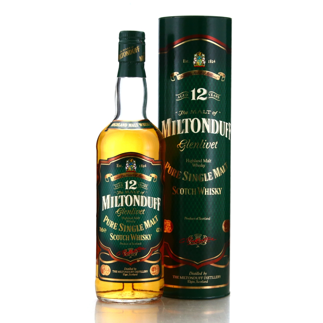 Miltonduff 12 Year Old 1990s-00s