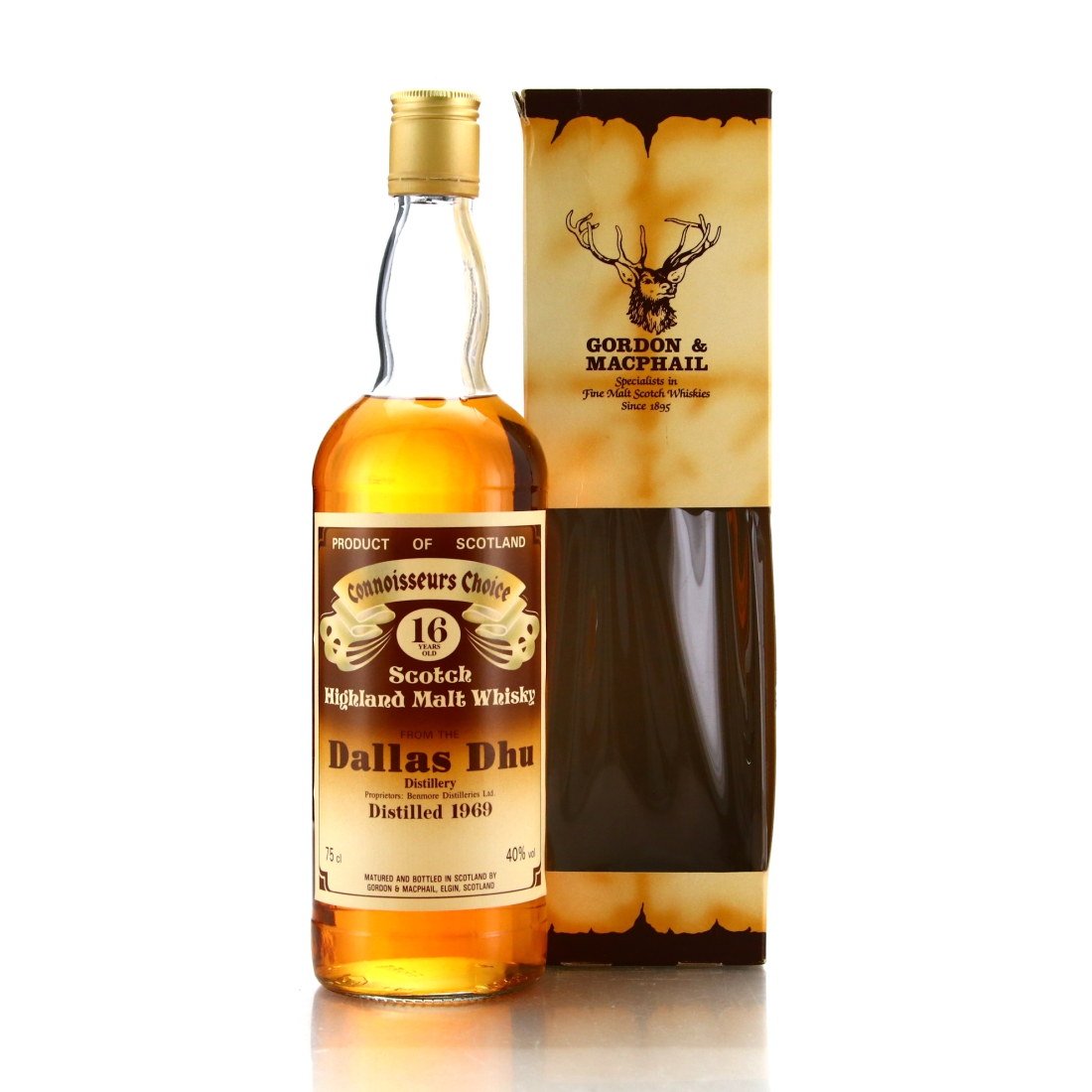 Dallas Dhu 1969 Gordon and MacPhail 16 Year Old