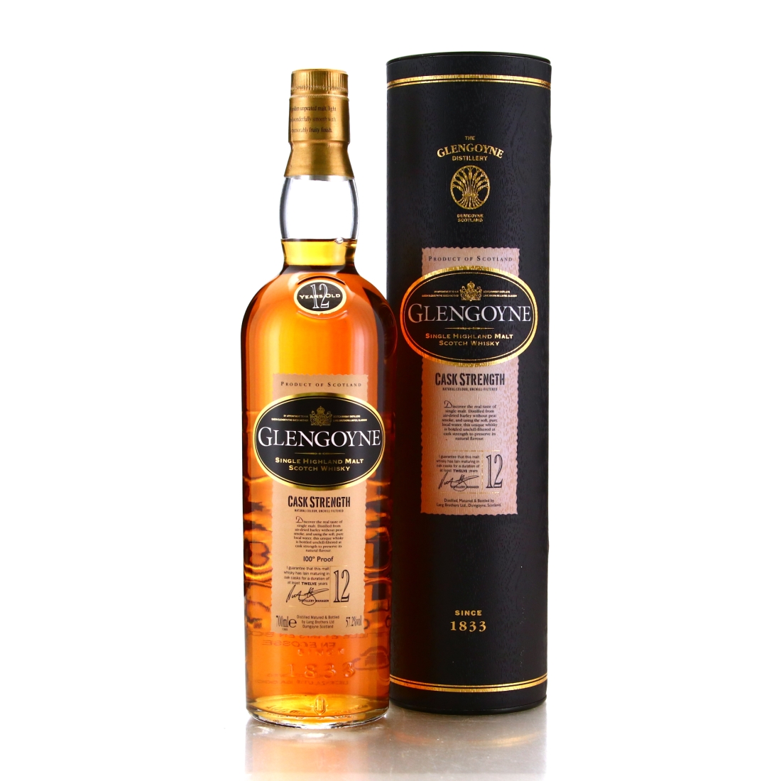 Glengoyne 12 Year Old Cask Strength pre-2013