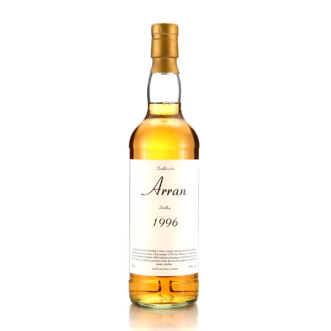 Arran 1996 Private Cask #1338