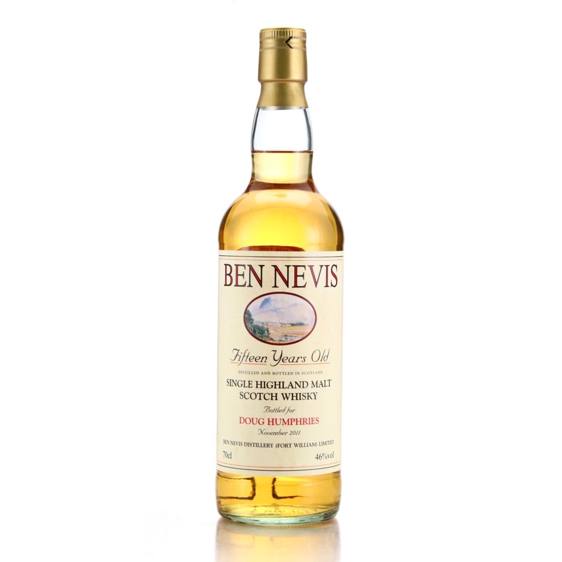 Ben Nevis 1996 Private Cask 15 Year Old / Doug Humphries