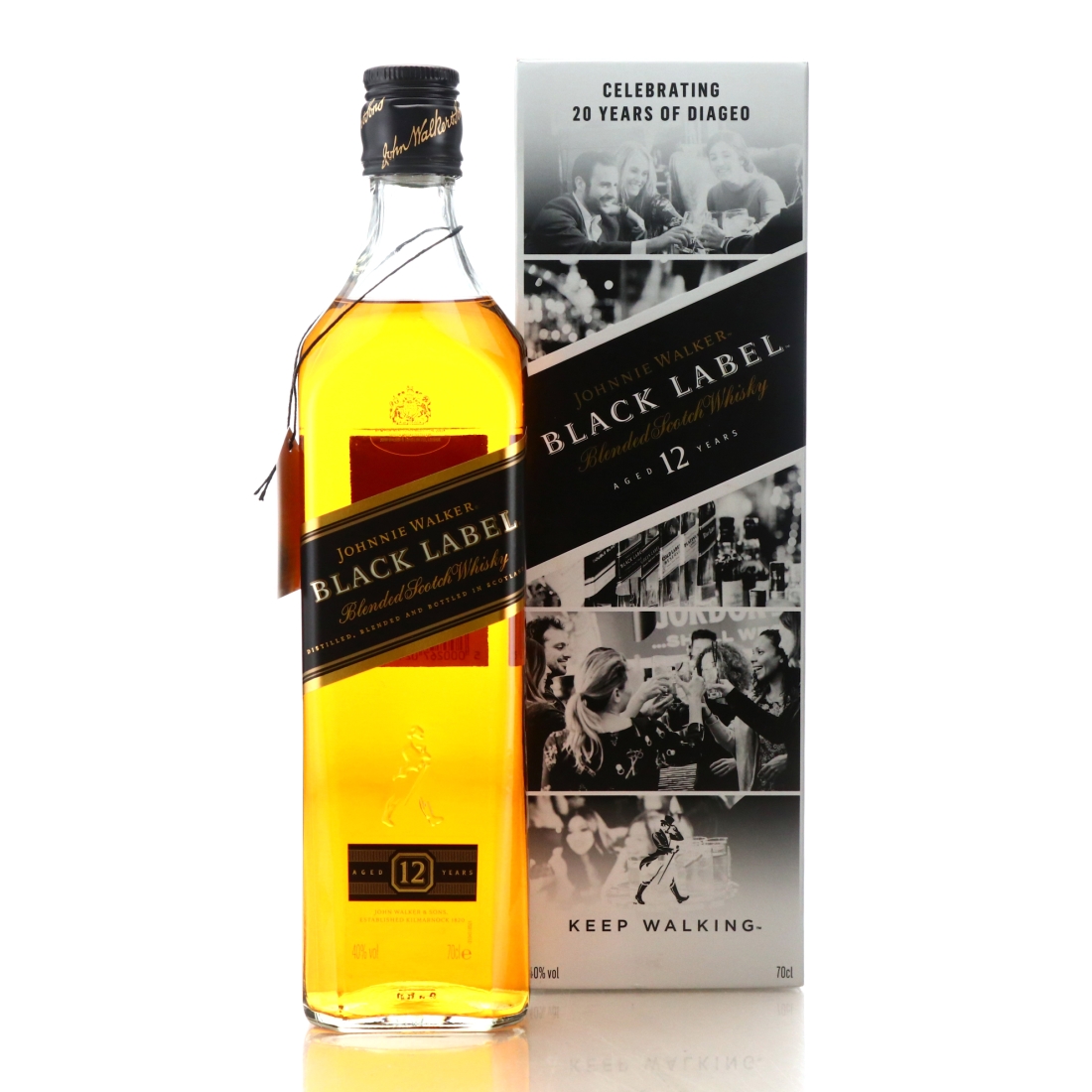 Johnnie Walker Black Label 12 Year Old / 20 Years of Diageo