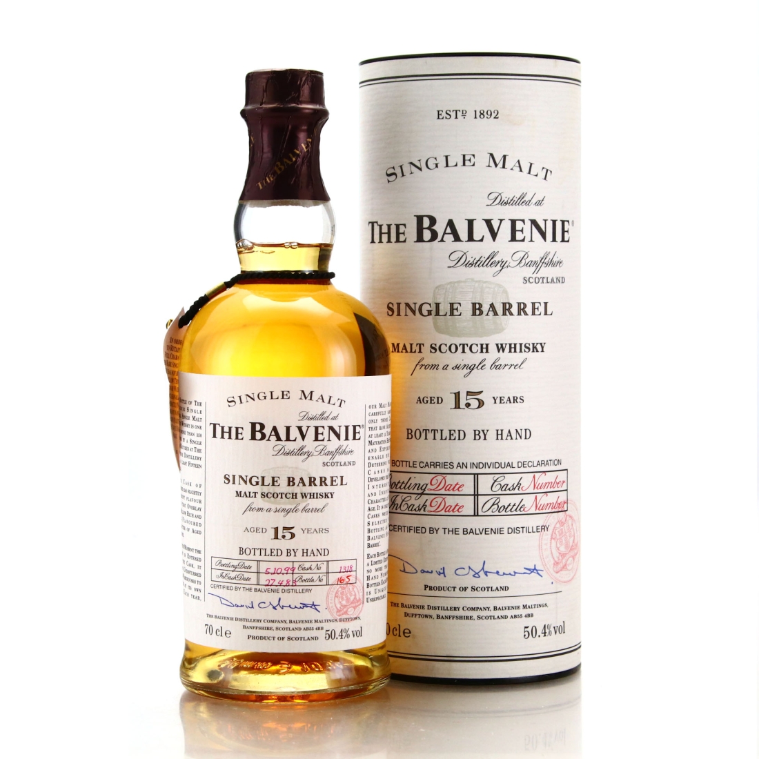 Balvenie 1983 Single Barrel 15 Year Old #1318