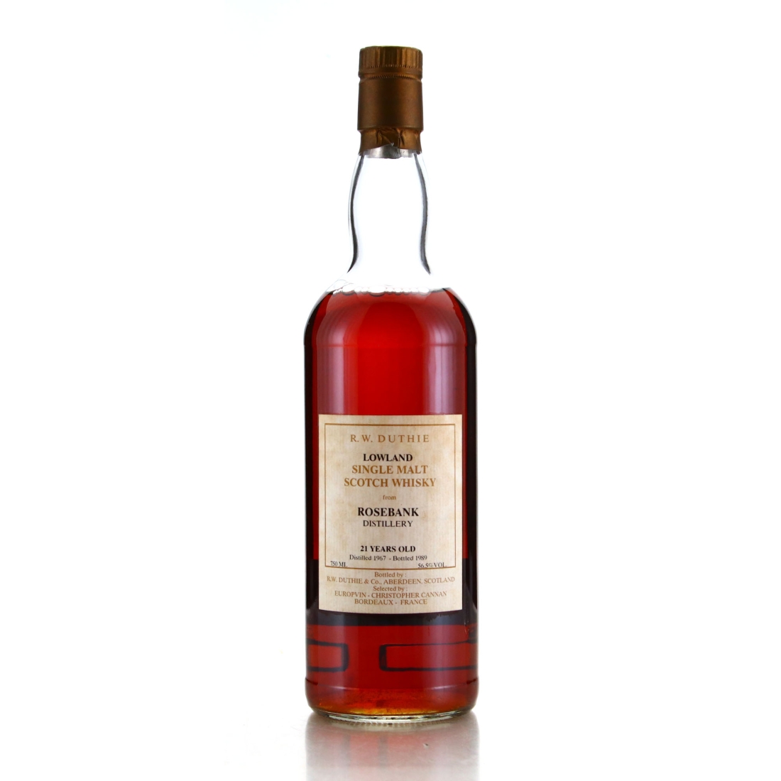 Rosebank 1967 R.W. Duthie for Europvin 21 Year Old