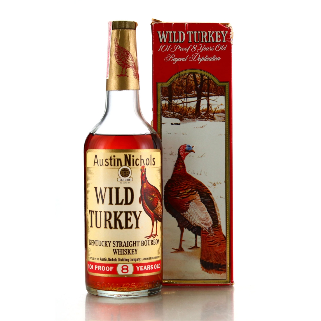Wild Turkey 8 Year Old 101 Proof 1982