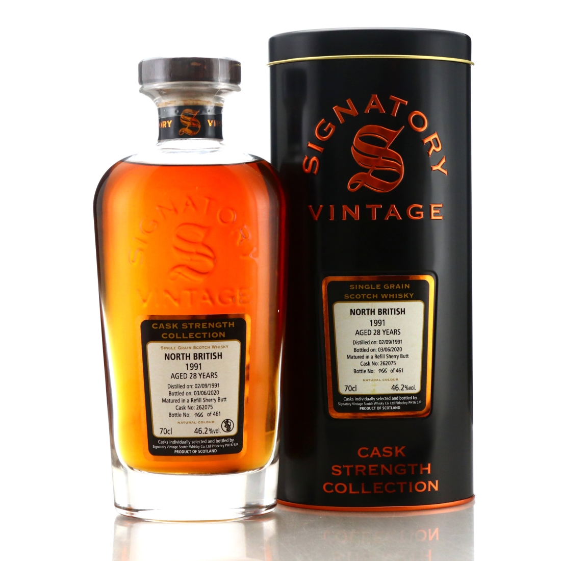 North British 1991 Signatory Vintage 28 Year Old Cask Strength
