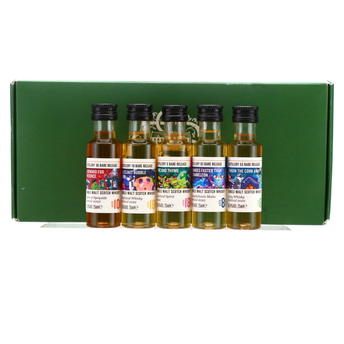 SMWS Scottish Whisky Festivals 2022 Samples x 5