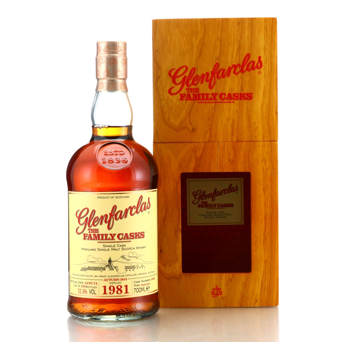 Glenfarclas 1981 Family Cask #1603 / Autumn 2014