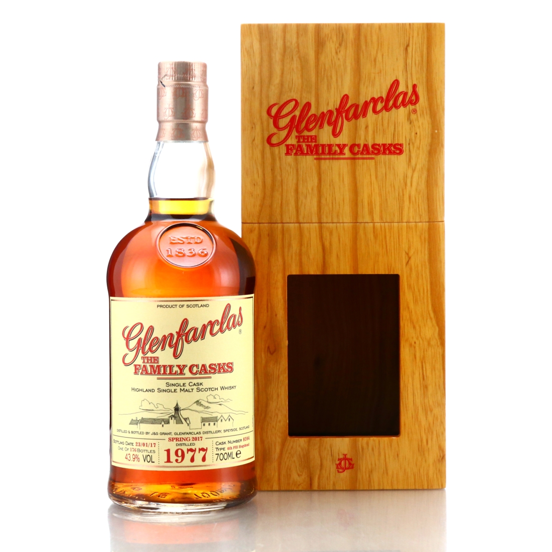 Glenfarclas 1977 Family Cask #8204 / Spring 2017