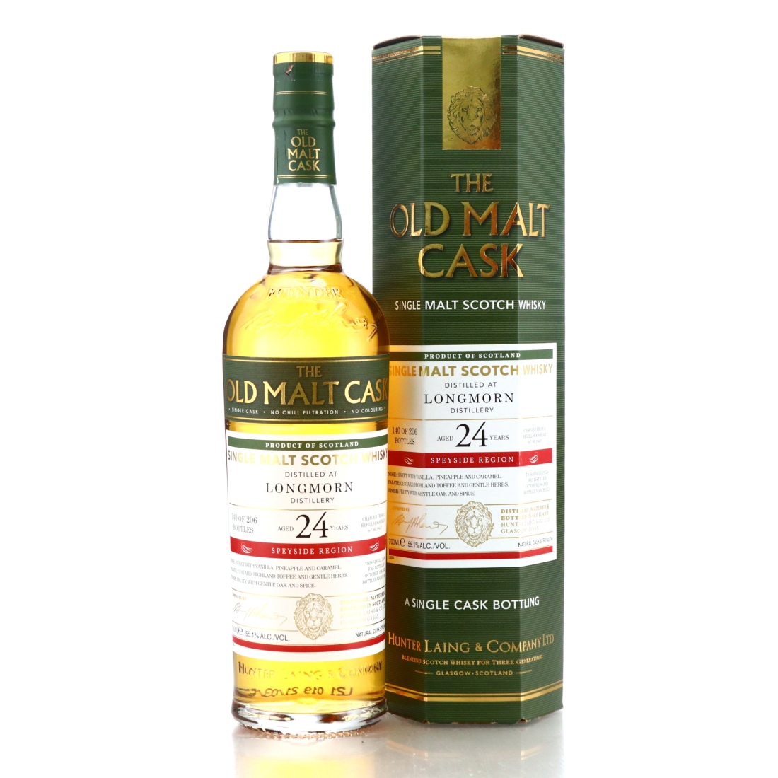 Longmorn 1996 Hunter Laing 24 Year Old