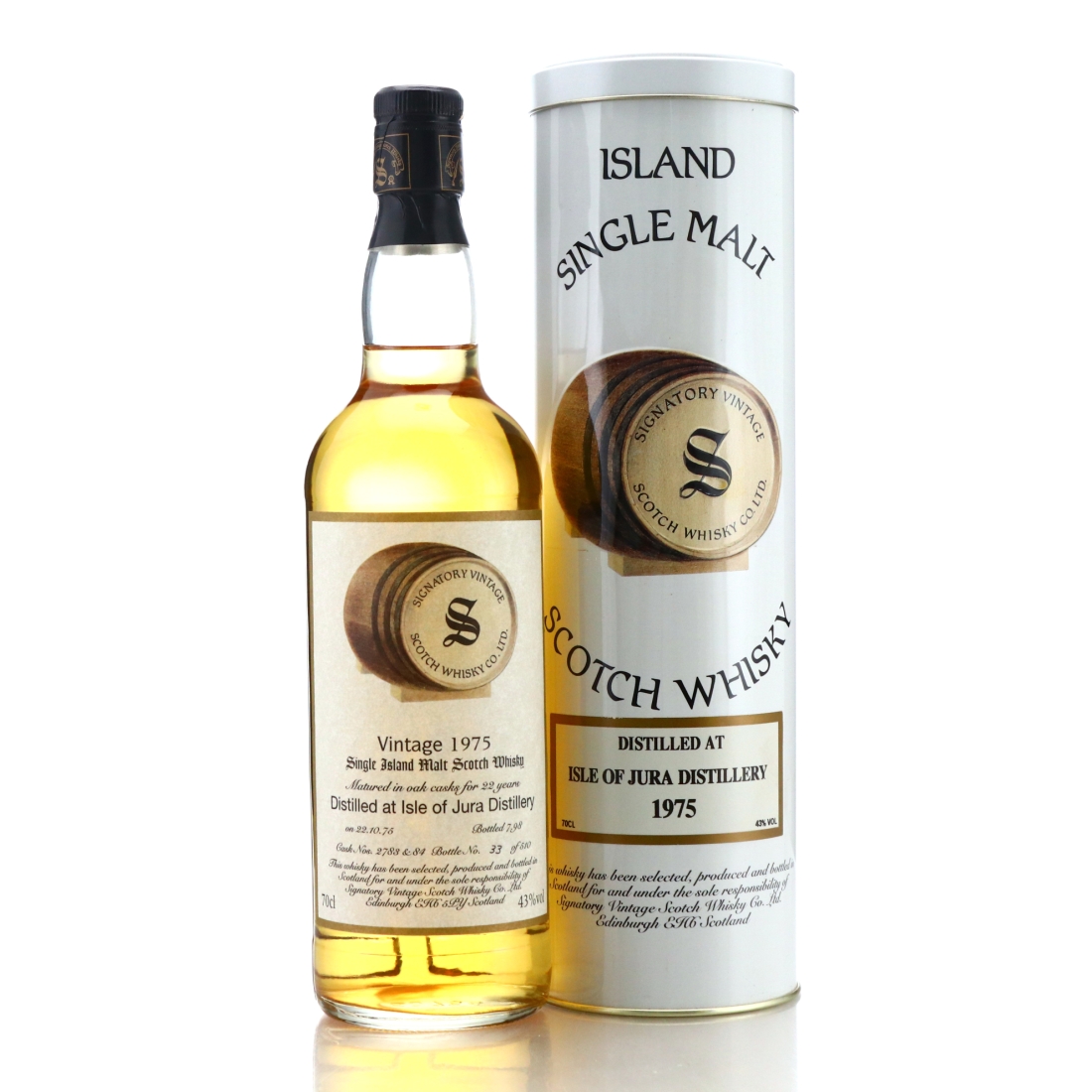 Jura 1975 Signatory Vintage 22 Year Old