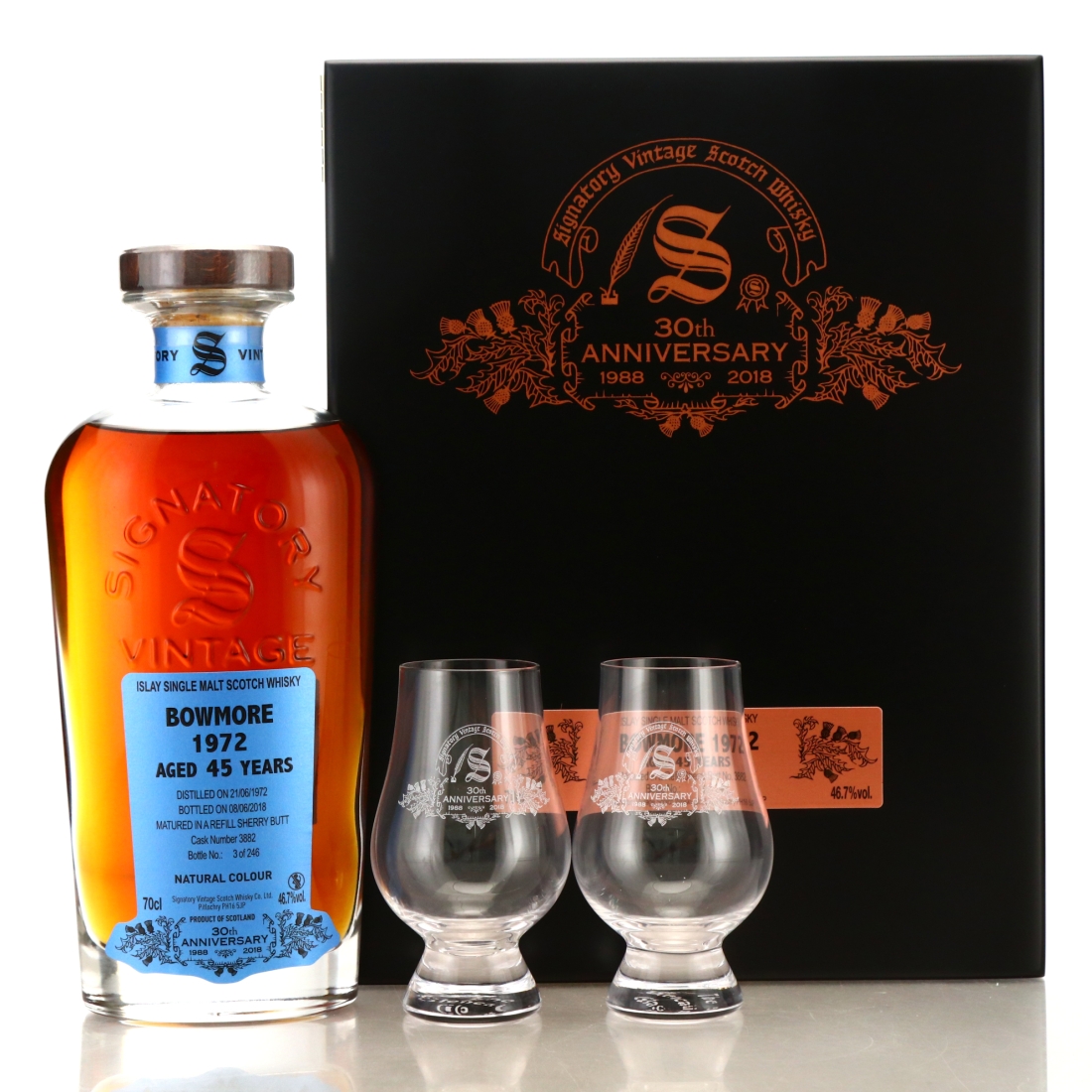 Image for Bowmore 1972 30th Anniversary 45 Year Old