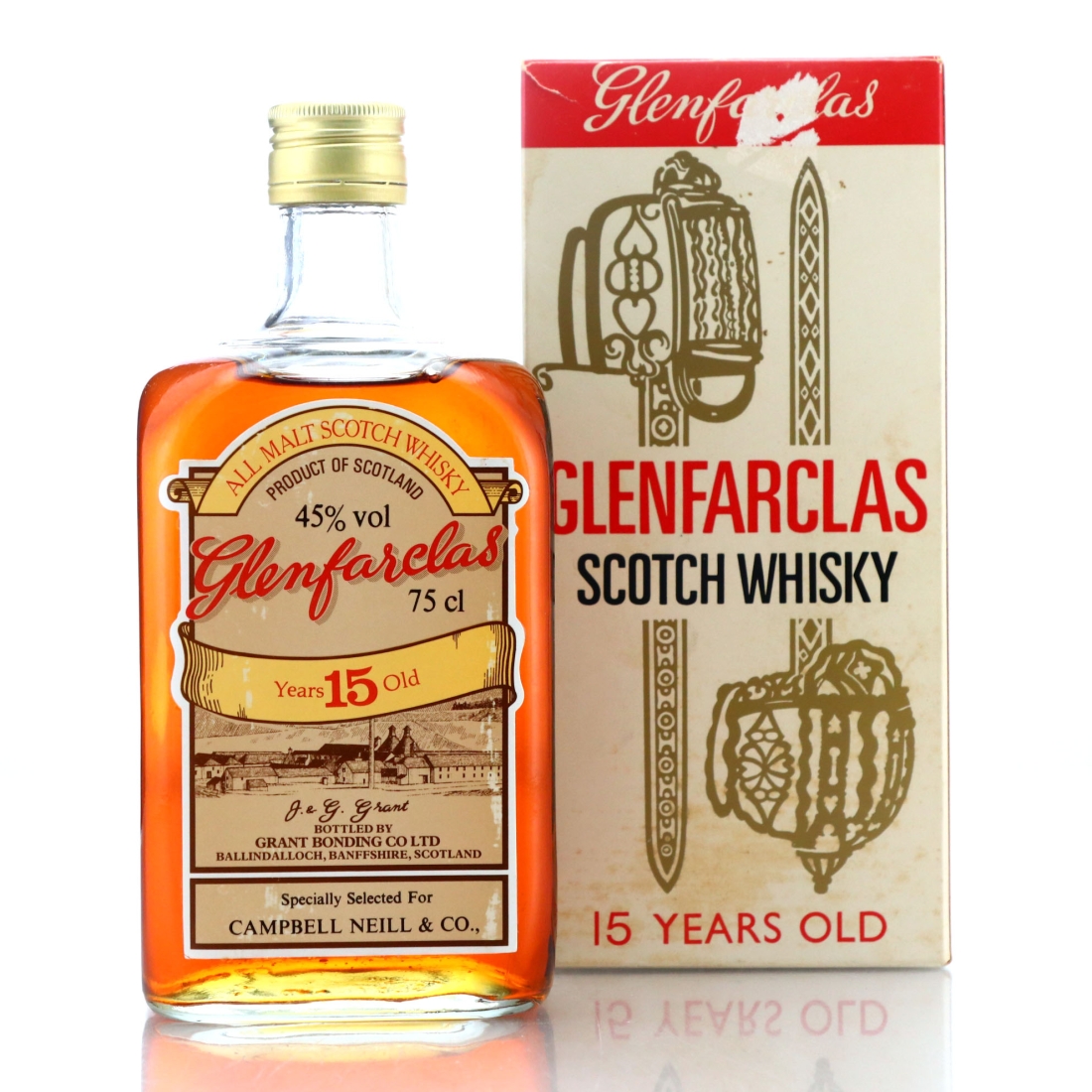 Glenfarclas 15 Year Old 1980s / Campbell Neill & Co.