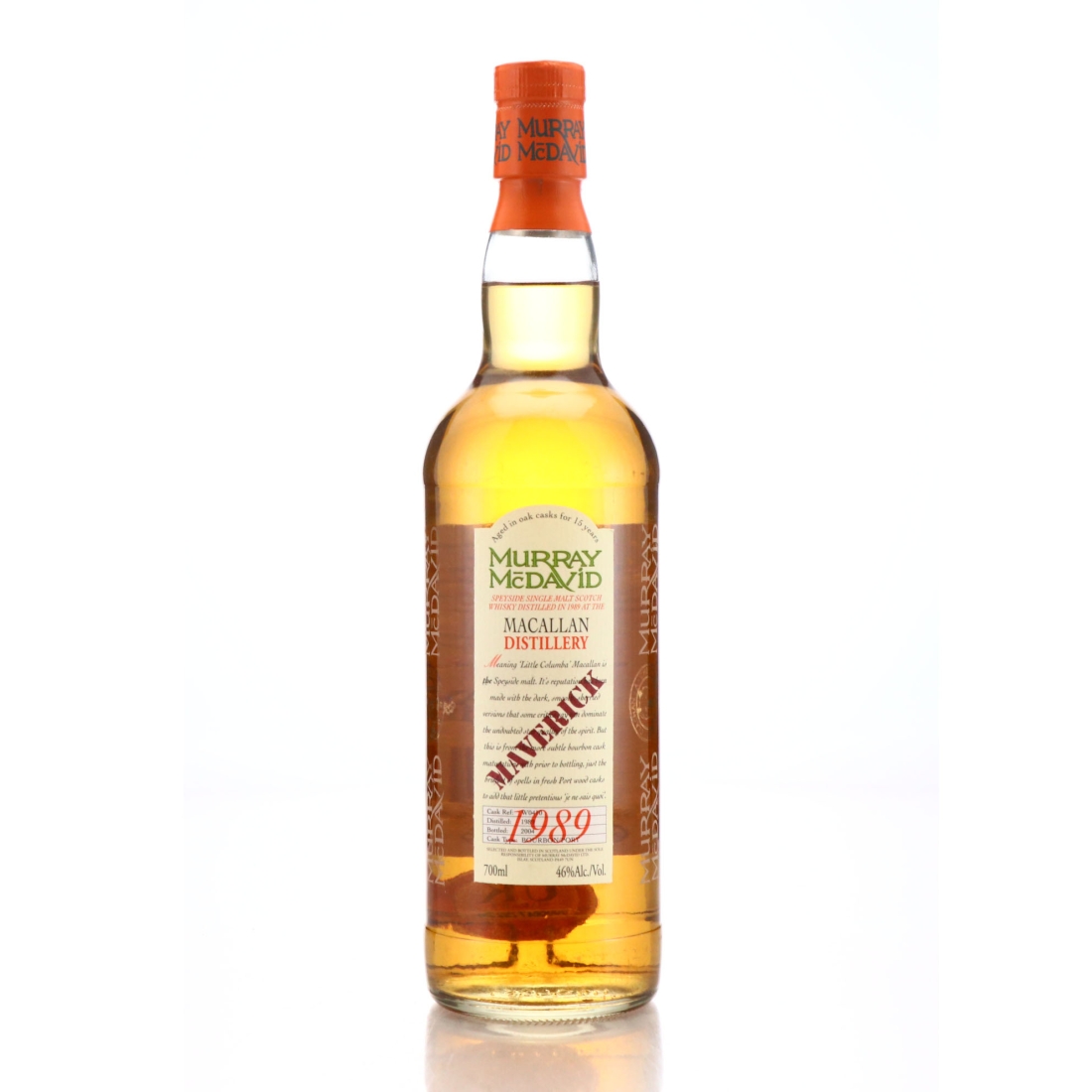 Macallan 1989 Murray McDavid 15 Year Old / Maverick