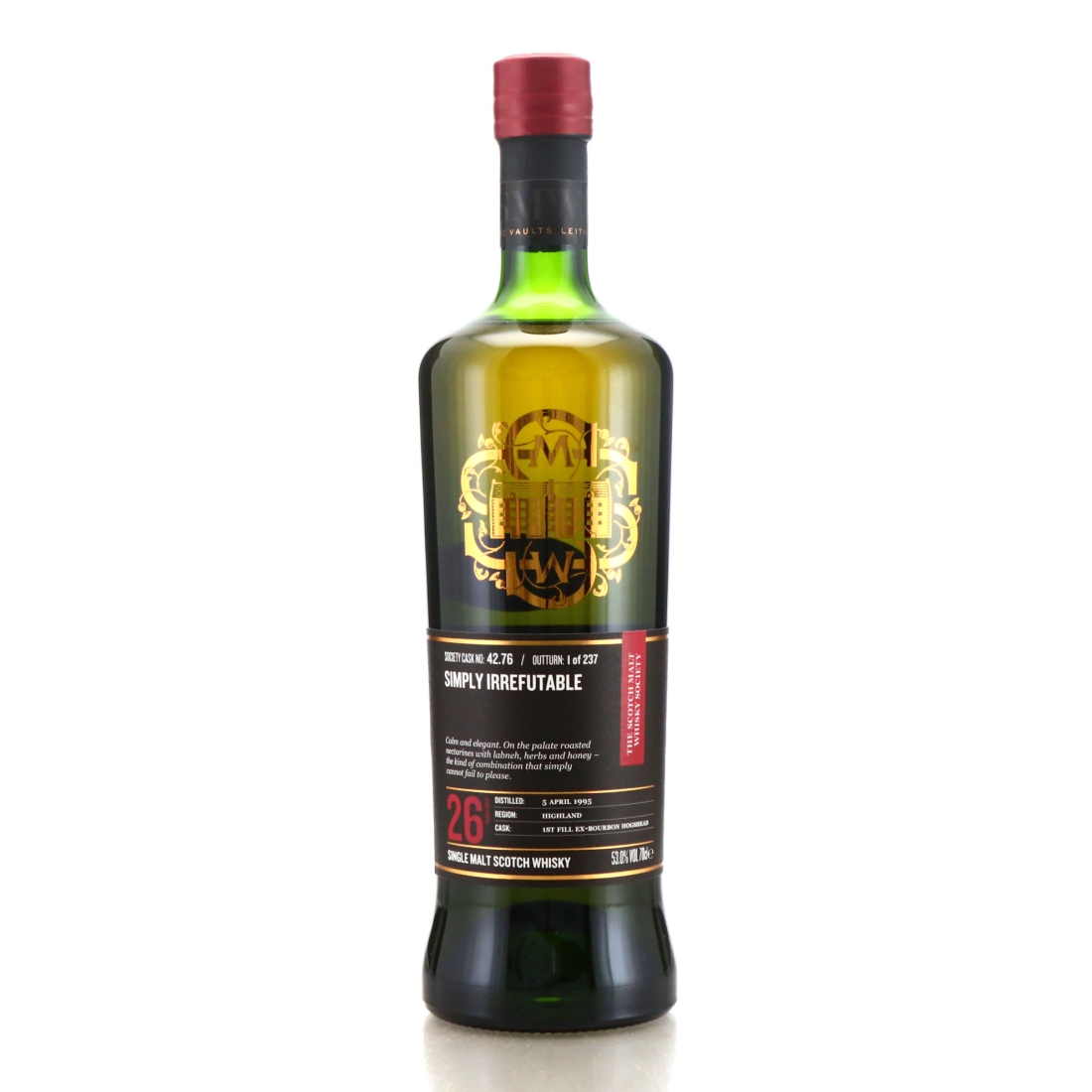 Ledaig 1995 SMWS 26 Year Old 42.76