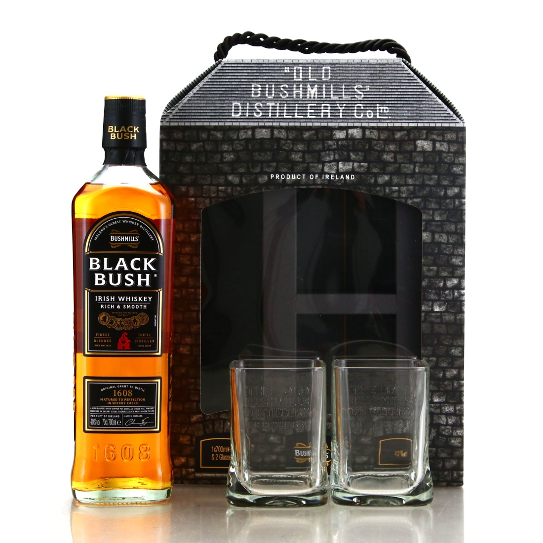 Bushmills Black Bush Gift Pack