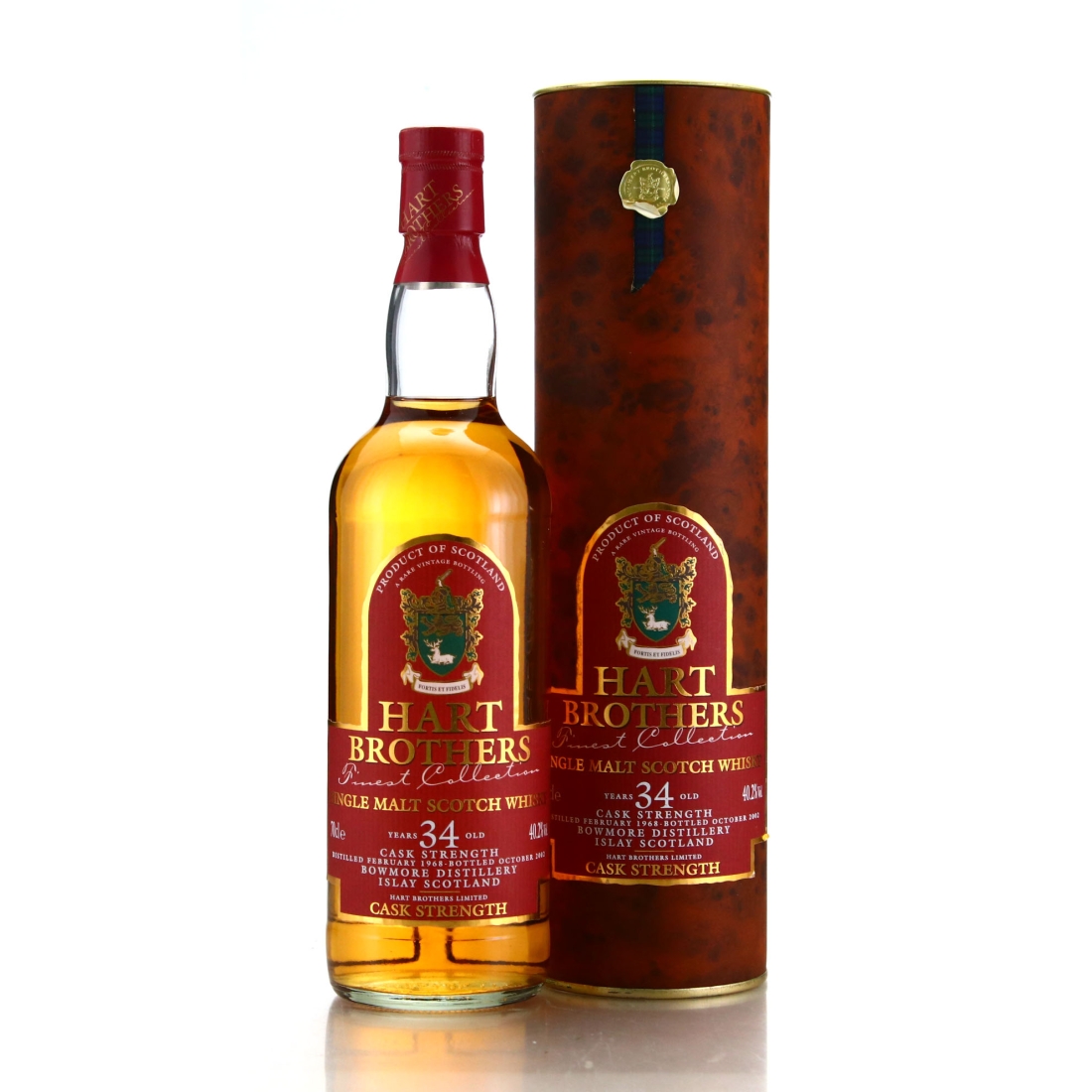Bowmore 1968 Hart Brothers 34 Year Old