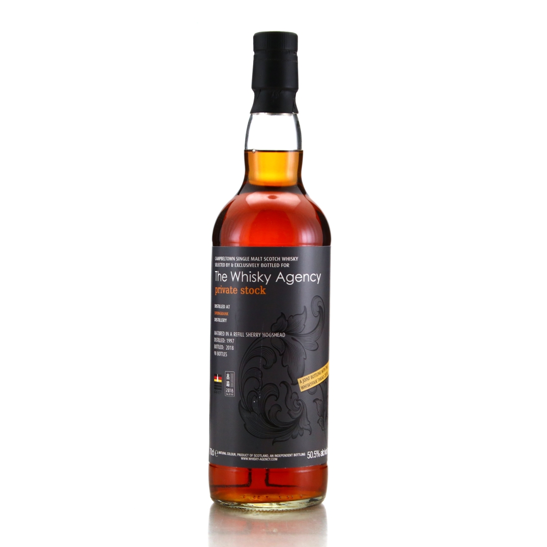 Springbank 1997 Whisky Agency / Whiskyfair Takao 2018