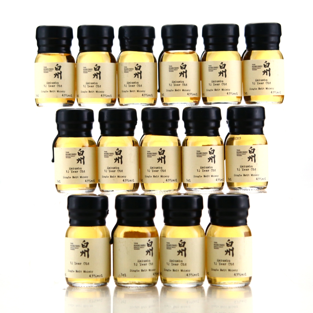 Hakushu 12 Year Old Sample x 15