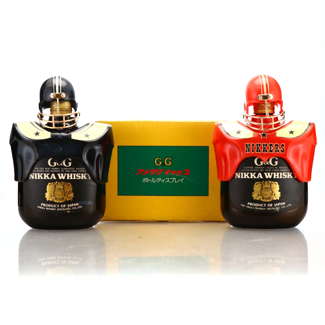 Nikka Gold and Gold American Footballer 2 x 76cl