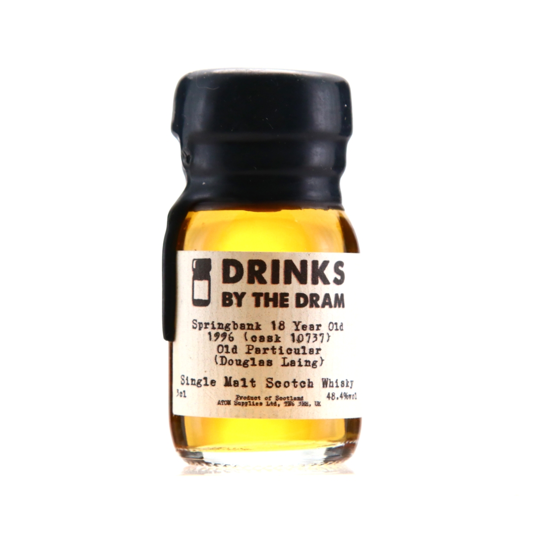 Springbank 1996 Douglas Laing 18 Year Old Sample
