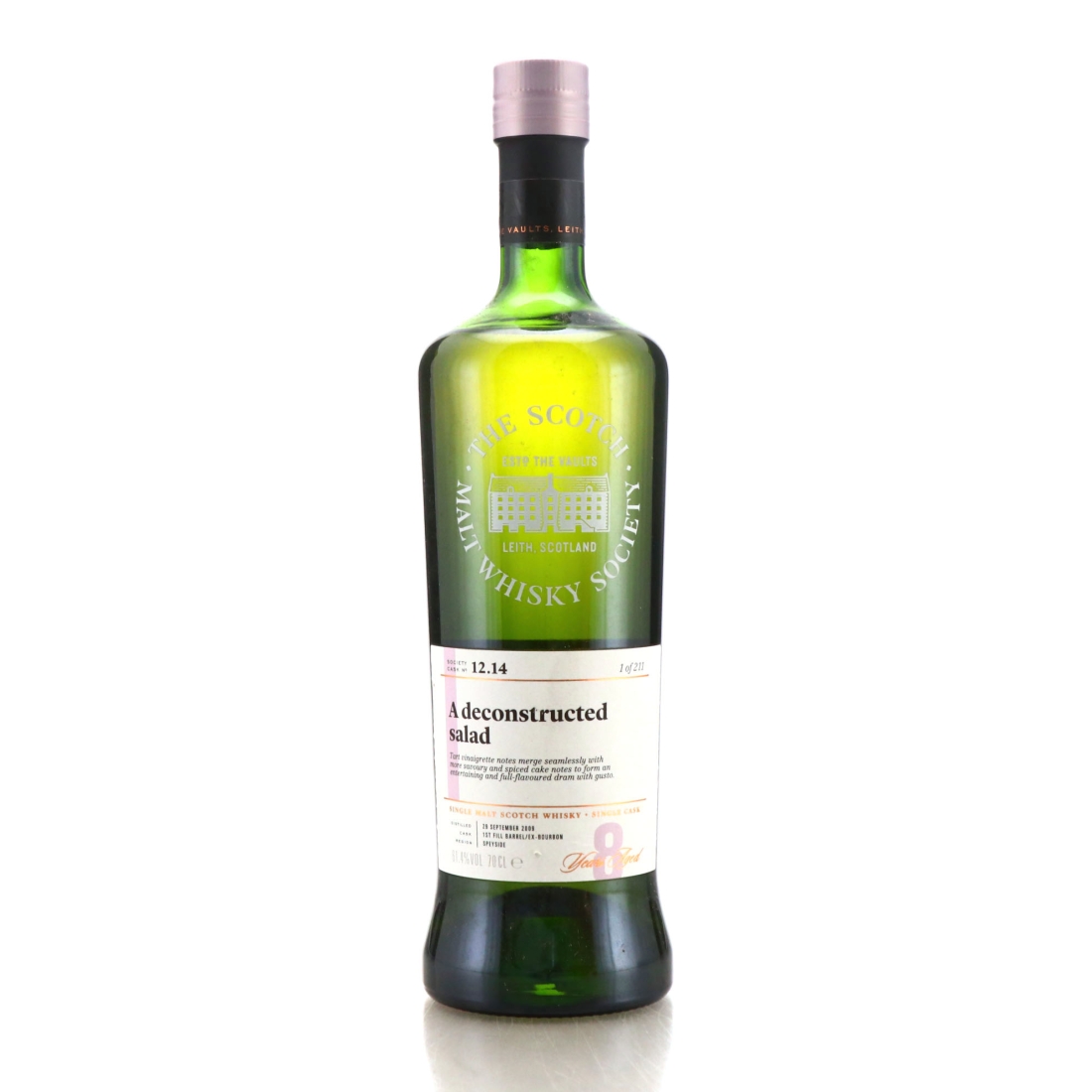 Benriach 2009 SMWS 8 Year Old 12.14
