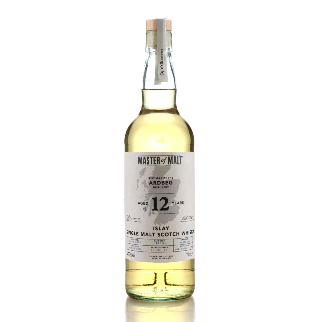 Ardbeg 2005 Master of Malt 12 Year Old