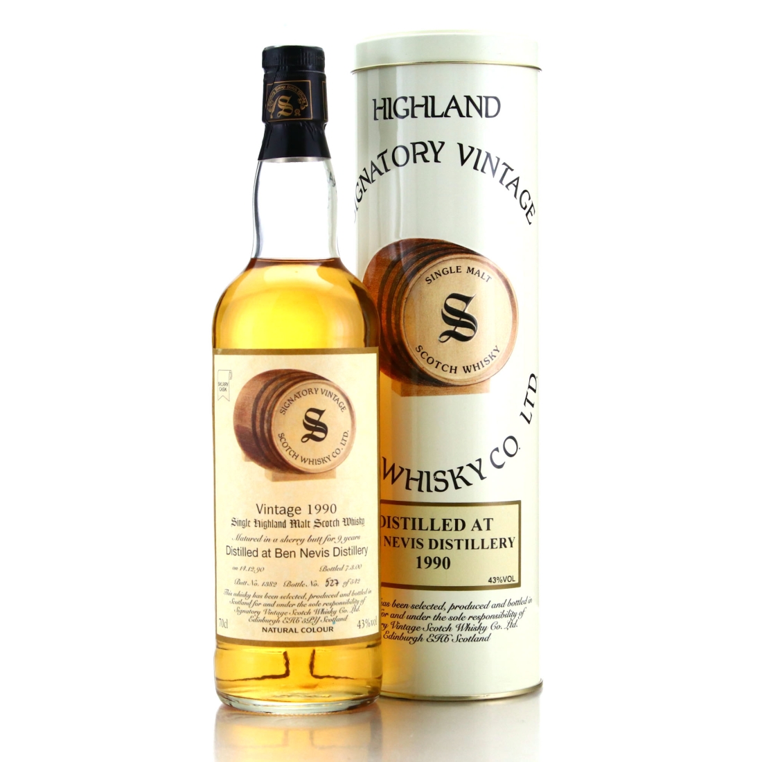 Ben Nevis 1990 Signatory Vintage 9 Year Old