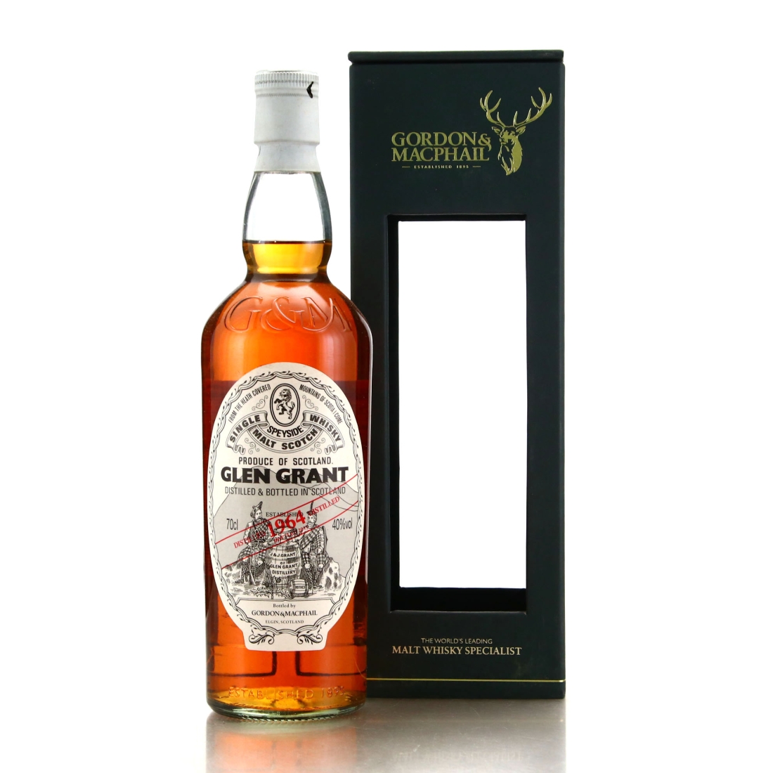 Glen Grant 1964 Gordon and MacPhail bottled 2011